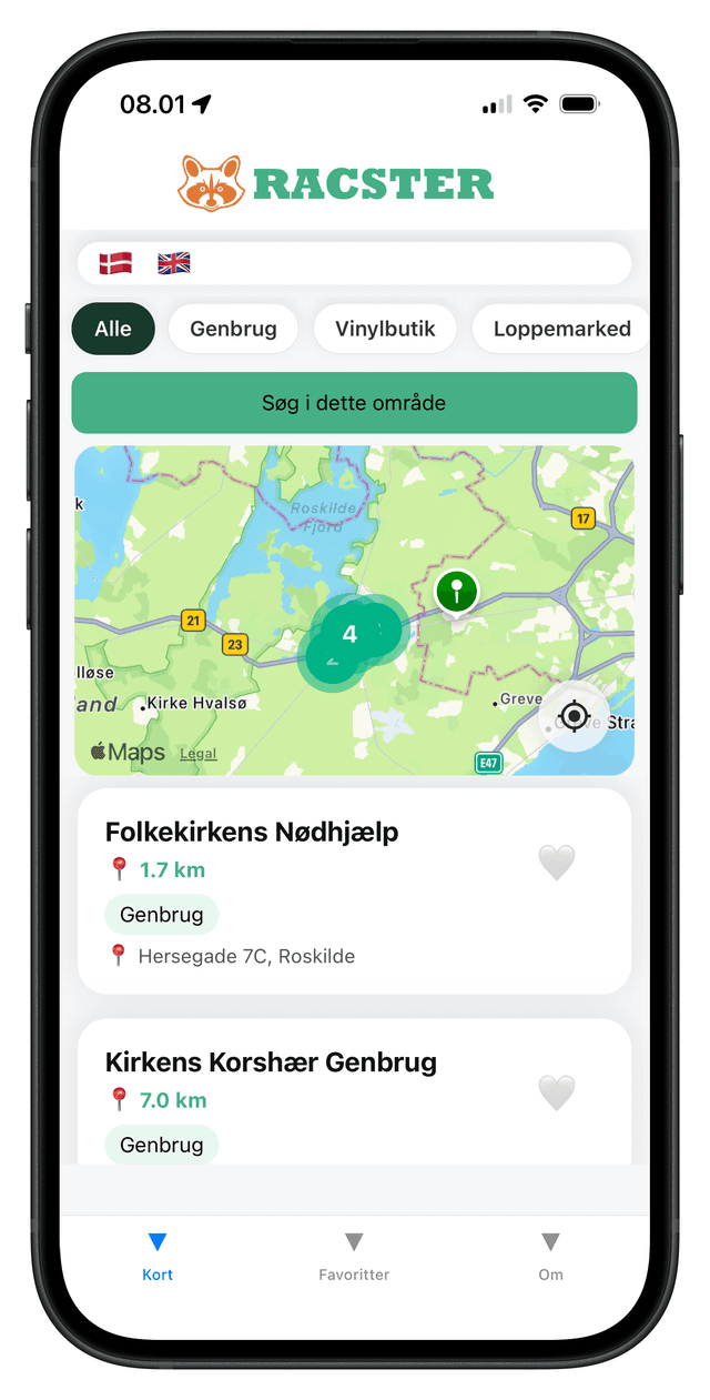 Racster app preview